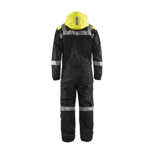 BLAKLADER - 678619779933C54 Coverall de carcasa Negro/Amarillo Hi-vis-EAN 7330509423738 ROPA DE TRABAJO DE 2017 - Product Image 2