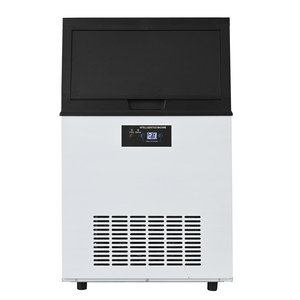 Commerciële 80Kg Roestvrijstalen Kubus Ijsmachine Elektrische Stroombron Voor Restaurants En Hotels - Product Image 4