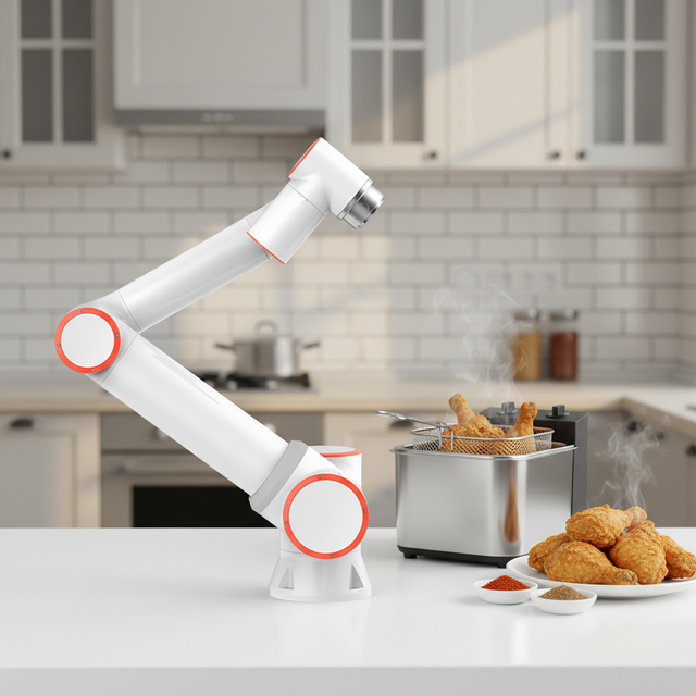 FR10 FR16 10KG 16kg Six-Axis Collaborative Robot Arm PLC Motor Span 1034mm Industrial Use for Restaurant/Fried Chicken Cooking