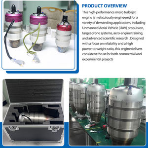Potente Motor Microturbojet con Empuje de 40kg, 60kg, 80kg para Drones de Logística de Carga Pesada y UAV para Extinción de Incendios - Product Image 4