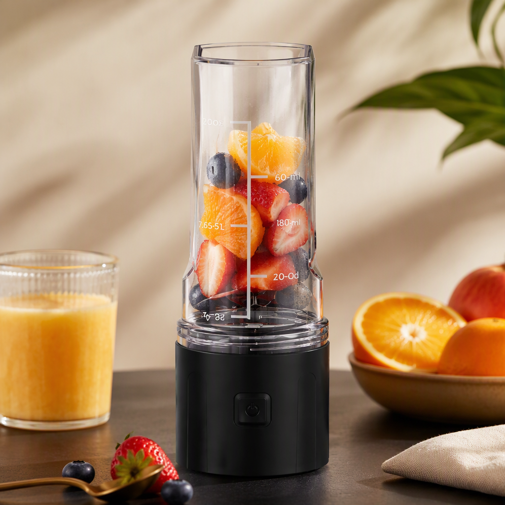 Twist & Go Blender Cup 22oz Cordless USB-C BPA Free Sleeve Leakproof Spout for Gym Office Travel · image 5