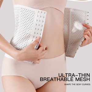 3000 Wholesale Breathable Tummy Control Shapewear <strong>Waist</strong> Cincher Belt Girdle Body Shaper <strong>Waist</strong> Trainer <strong>Corset</strong> for Women - Product Image 5
