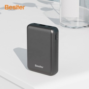 Power Bank Mold Custom Logo 2.1A Max Output 5V USB Type C Battery Powerbank 10000 MAh Power Bank 10000mAh