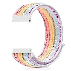 Bracelet boucle en nylon 22mm 20mm pour Samsung Galaxy Watch 46mm 42mm pour Samsung Gear S3 Classic Frontier Gear S2 <span class=keywords><strong>Huami</strong></span> <span class=keywords><strong>Amazfit</strong></span> - Product Image 3