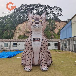Leopardo Inflable Gigante Personalizado con Logotipo Impreso para Publicidad Comercial - Venta al por Mayor - Product Image 1