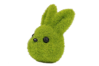 Nouvelle peluche personnalisée lapin à longues oreilles, poupée lapin en peluche, jouet en peluche lapin avec fausse mousse et carotte, décoration de Pâques en extérieur