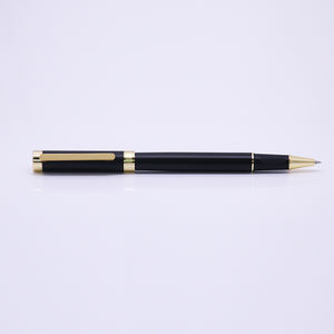 <span class=keywords><strong>Penna</strong></span> rollerball design unico per regali di lusso di lusso di colore nero con scritta in metallo - Product Image 2