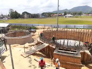 Béton de coffrage incurvé de haute qualité pour la construction