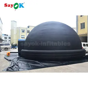 Outdoor Portable Inflatable Projection Dome Planetarium Tent Black Inflatable Planetarium Dome Tent For Sale