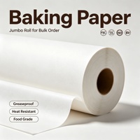 Papier d'emballage pour sandwichs et hamburgers personnalisé 30 g/m², résistant à la graisse, écologique, papier de cuisson jetable, papier huilé pour emballage alimentaire