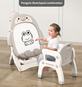 Cercado Protetor de Plástico HDPE Dobrável com Design Moderno, Parque Infantil Interno com Conjunto de Balanço e Escorregador para Crianças - Product Image 6