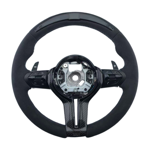 Volant de direction de voiture en Alcantara LED de conception la plus récente pour BMW série F, série 3, série 5, M3, M5, M6, F10, F20, F30, F90 - Product Image 1