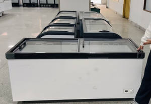 Congélateur coffre basse température à deux portes, <span class=keywords><strong>petit</strong></span> congélateur-réfrigérateur monotempérature pour la vente en gros - Product Image 2