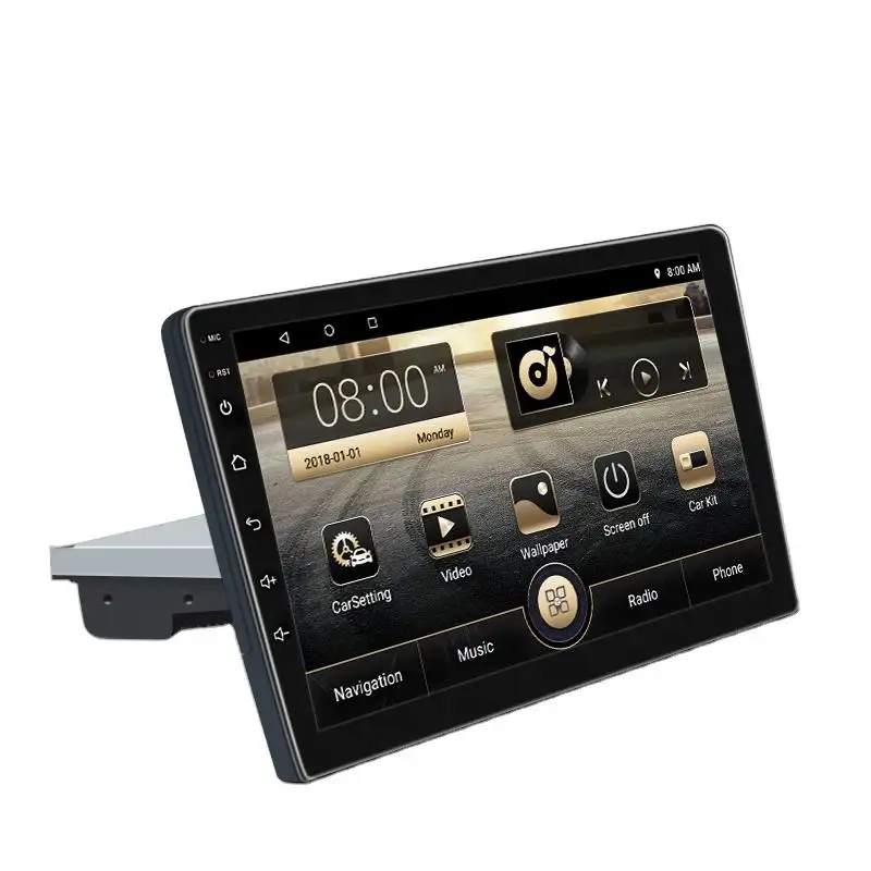 2024 Hot sale 7" universal alpine set multimedia player pioneer car radio mp5 touch screen Android video car dvd player