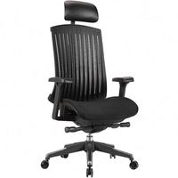 Chaise de bureau bon marché en maille 3D avec accoudoir réglable et appui-tête Chaise élévatrice orange Vieitor Italie