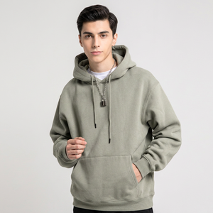 Best New High Quality Fashion Blank Oversize Hoodie Men <b>Clothes</b> Custom Logo Breathable Men's Pullover Hoodies - Product Image 1