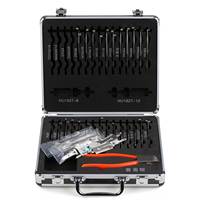 Lishi – Kit complet de 32 outils de crochetage 100 % authentiques avec étui de rangement GRATUIT, outil de crochetage et de décodage automobile 2-en-1 Lishi pour serrurier