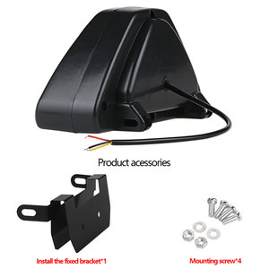 Feu <span class=keywords><strong>de</strong></span> freinage arrière <span class=keywords><strong>de</strong></span> sécurité pour <span class=keywords><strong>voiture</strong></span>, style <span class=keywords><strong>triangle</strong></span> sportif F1, nouveau feu <span class=keywords><strong>de</strong></span> <span class=keywords><strong>signalisation</strong></span> d'avertissement automatique, feu <span class=keywords><strong>de</strong></span> freinage arrière troisième feu stop - Product Image 4