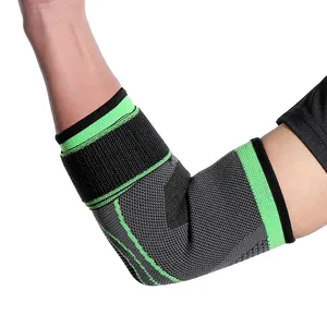 Sport Ellbogenbandage Kompression Ärmel Armstütze mit Band für Sehnenschmerzen Arthritis, Bursitis Schmerzlinderung Regeneration