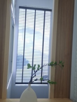 Persianas Venecianas de Madera Eléctricas para Bloqueo de Luz, Personalizadas, Inteligentes, Horizontales, Modernas, para Uso en Hoteles, Venta al Por Mayor