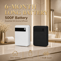 Diffuseur d'huiles essentielles sans eau Koeazy, électrique, mural, en plastique, grande capacité, télécommande, pour hôtel
