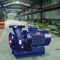 Ensemble complet de pompe à double aspiration en fonte avec plaque de base et accouplement, emballage d'usine, installation facile, livraison mondiale