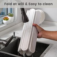 Tapis de bain en pierre de diatomite pliable terre de diatomées absorbant salle de bain bain cuisine tapis de douche pour sol antidérapant