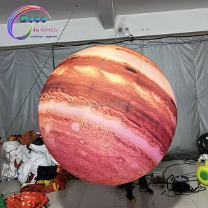 定制充气星球地理博物馆装饰充气木星