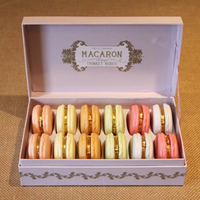 Boîte à macarons en papier personnalisée Boîtes d'emballage pour macarons Boîte d'emballage pour bonbons