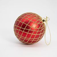 Vente en gros usine – Boules de Noël miniatures en plastique de haute qualité (8 cm) – Modèle de luxe, lot de 12 en boîte – Décorations suspendues pour sapin, accessoires de fête