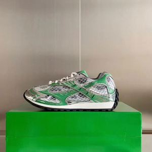 Couples Designer Low-top Casual Running Shoes Men's BV Retro Sneakers Top Quality Platform Dad Shoes Silver - Product Image 4