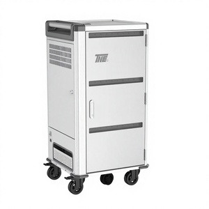 Armoire professionnelle pour ordinateurs portables à 30 emplacements, armoire pour téléphones portables, casier intelligent pour usage scolaire, station de charge USB-C - Product Image 3