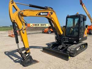 Miniexcavadora a Bajo Precio, Excavadora de Cadenas Sany 60 de Segunda Mano - Product Image 3