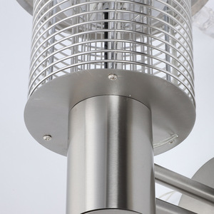 Lámpara antimosquitos para exteriores, trampa para insectos montada en la pared con LED de acero inoxidable para uso en césped y jardín - Product Image 2