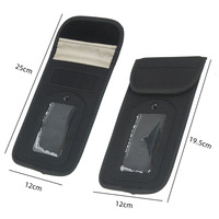 Nouvel Organisateur de Téléphone Antivol en Cuir Imperméable Bloquant les Signaux, Multifonctionnel, Démagnétisant et Anti-Radiation