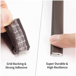 Sıcak amerikan pazarı çentik ahşap kapı çerçevesi için hava şerit monte Jamb hava sızdırmazlık bandı/Qlon Weatherstrip - Product Image 4