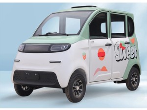 Voiture électrique à quatre roues, mini véhicule électrique à basse vitesse pour les personnes âgées et les familles - Product Image 5