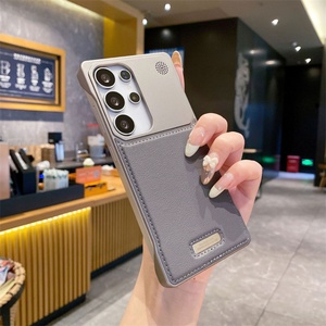 เคสโทรศัพท์แม่เหล็กหรูหราสำหรับ Samsung S25 Ultra พร้อมกลิ่นหอมอโรมาเธอราพี  วัสดุหนังแบบไร้ขอบ ป้องกันแรงกระแทก สำหรับ S24 - Product Image 6