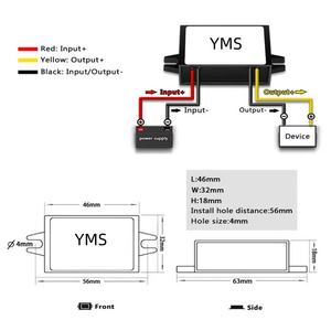 Convertitore DC Boost Buck 5V-32V a 12V 2A 24W stabilizzatore DC-DC Auto Step up Down regolatore di tensione 12Volt trasformatore impermeabile - Product Image 4