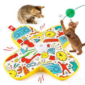 Juguete Interactivo Inteligente para Gatos, Silencioso y de Primera Calidad, con Varita Giratoria Automática y Cubierta para Gatos de Interior, para Aliviar el Aburrimiento - Product Image 3