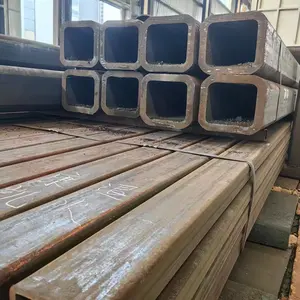 Factory Direct Sales 25x50 Q235 Carbon Square Tube Rectangular Hollow Tubular Steel Pipe
