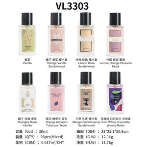 30ml * 48 Uds amor Perfume juegos de regalo 6 estilos de lujo presente fecha moda fragancia de larga duración niebla Spray Unisex Perfume mujeres hombres - Product Image 4