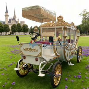 Charrette royale électrique de tourisme Xuchang, élégante et de haute qualité, en acier, type chariot à chevaux - Product Image 2