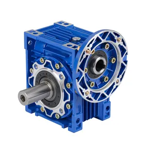 Low noise nmrv 130 worm speed gear reduction gearbox speed reducer gearbox reducers for cement mixers