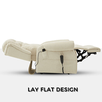 Nouvelle arrivée Lay Flat Lift Chair Recliners Double moteur pour personnes âgées Recliner Electric Lift Chair pour personnes âgées