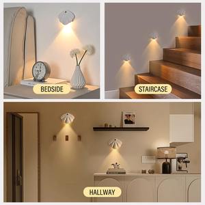 Wholesale LED Closet <b>Lights</b> Motion Sensor Lamp Wireless Rechargeable Cabinet Night <b>Light</b> for Kitchen Bedroom - Product Image 4