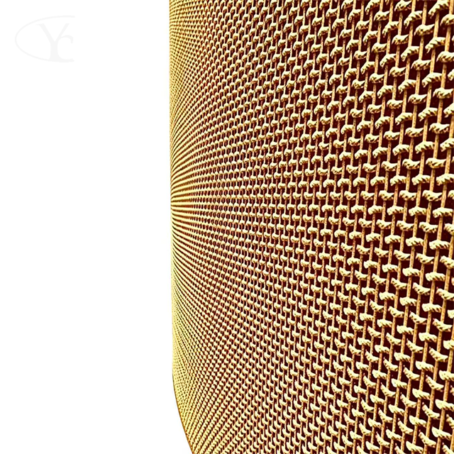 Yuchen Corrosion Resistant decorative screen Luxury Design steel partition decorative metal screens