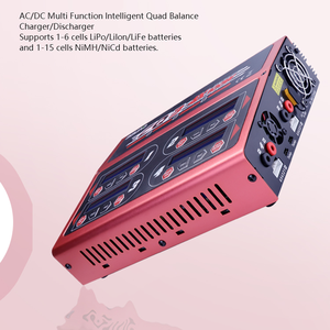 10A CQ3 EV-PEAK อเนกประสงค์4 × 100W 110-240V 6S 4ช่องสัญญาณสำหรับ UAV อุปกรณ์เสริมเครื่องบินรุ่นสีแดง/น้ำเงิน - Product Image 2