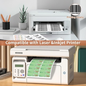 Étiquettes d'expédition FBA personnalisées imprimées au laser, format A4 (8,5x11 po), pré-découpées, autocollantes, avec code-barres, papier autocollant 80 g/m² pour exposition - Product Image 5