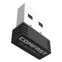 Mini carte réseau USB 2.0, adaptateur WiFi sans fil, 2.4 ghz, 150Mbps, Mini Dongle pour PC portable